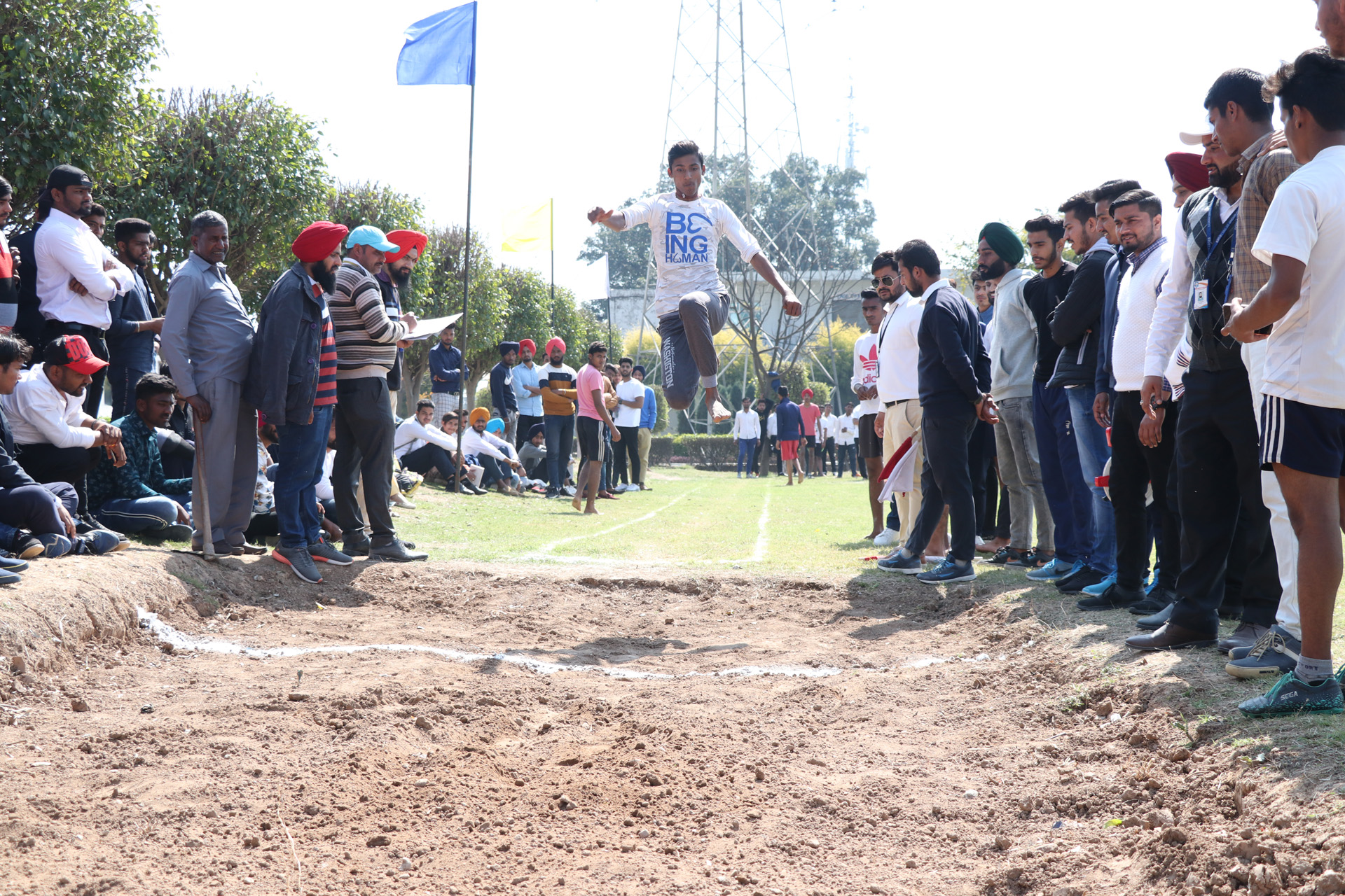 Sports event include Long Jump sports