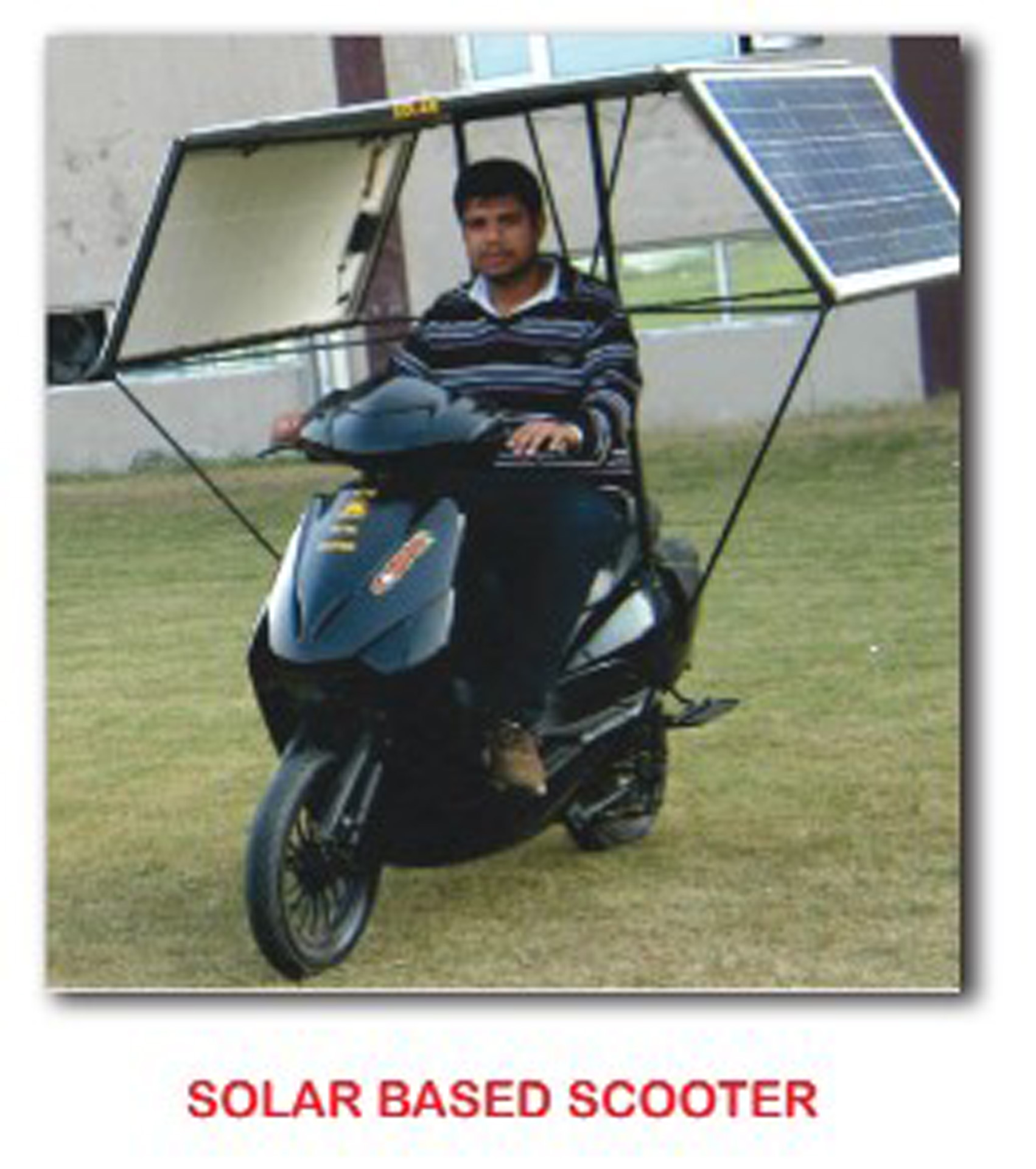 Solar Based Scooter built by DGC Student