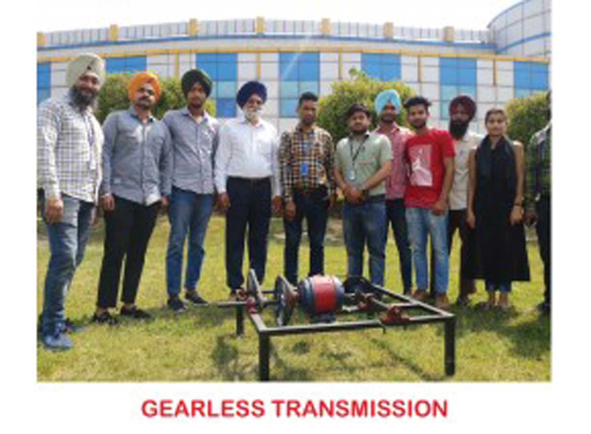 Gearless Transmission created by DGC Students