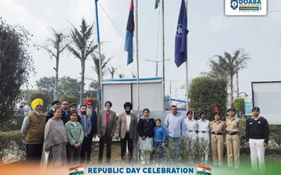 Celebrating 77 Years of the Republic at Doaba Group of Colleges