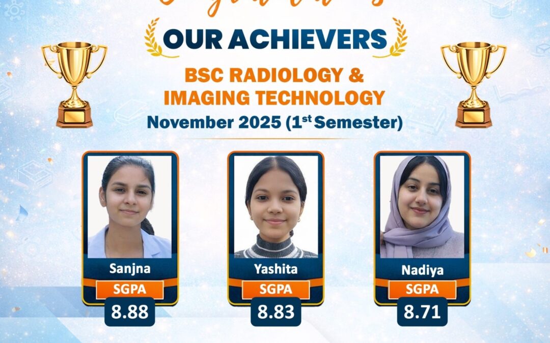 Congratulations to Our Achievers!